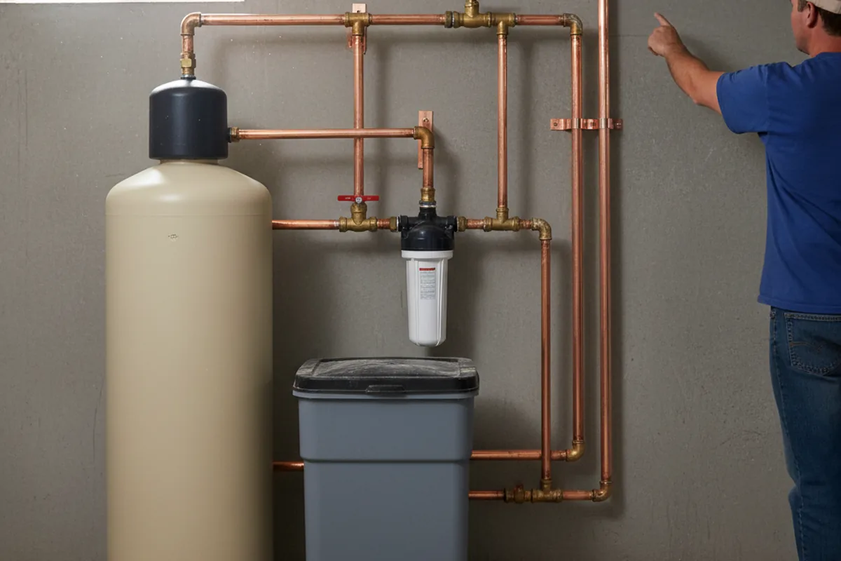 Whole-house water treatment system installed in Mifflin